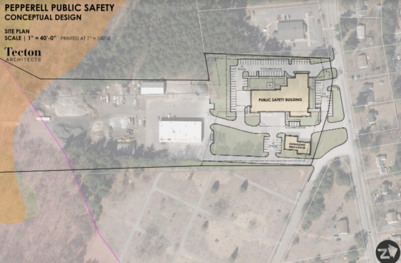 Progress Report: Pepperell Building Committee Identifies Site For Proposed Public Safety Complex